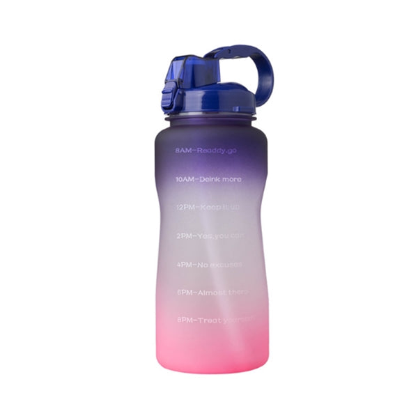 64oz Motivational Water Bottle with Time Marker