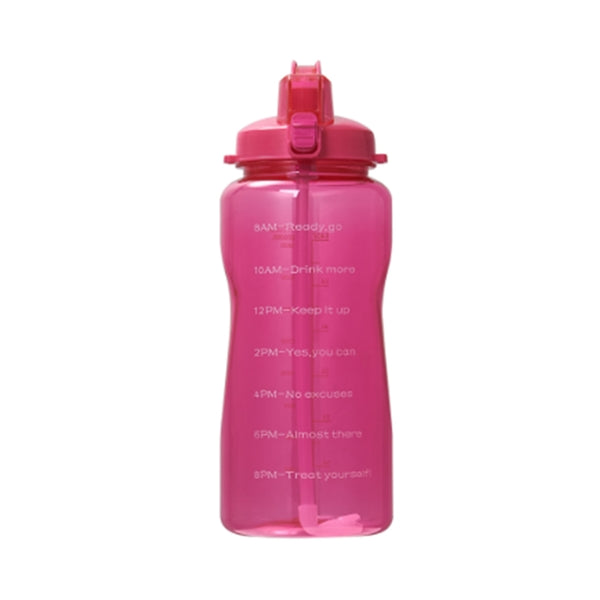 64oz Motivational Water Bottle with Time Marker