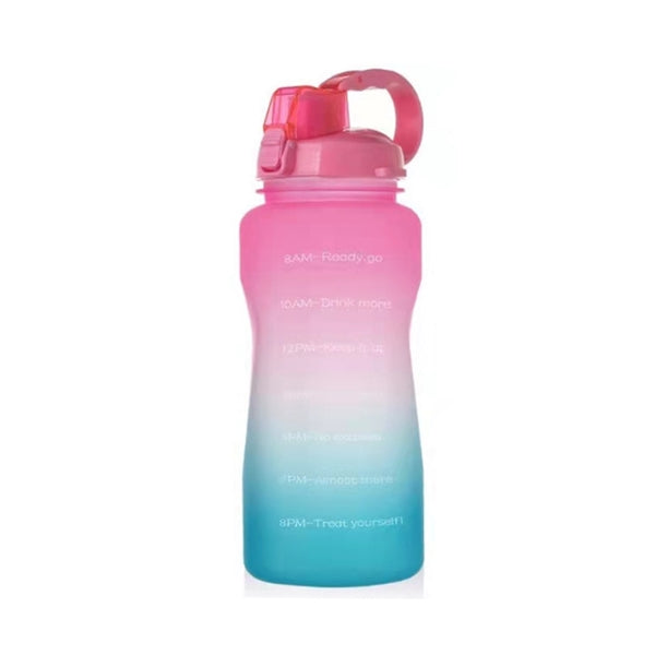 64oz Motivational Water Bottle with Time Marker