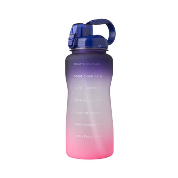 64oz Motivational Water Bottle with Time Marker