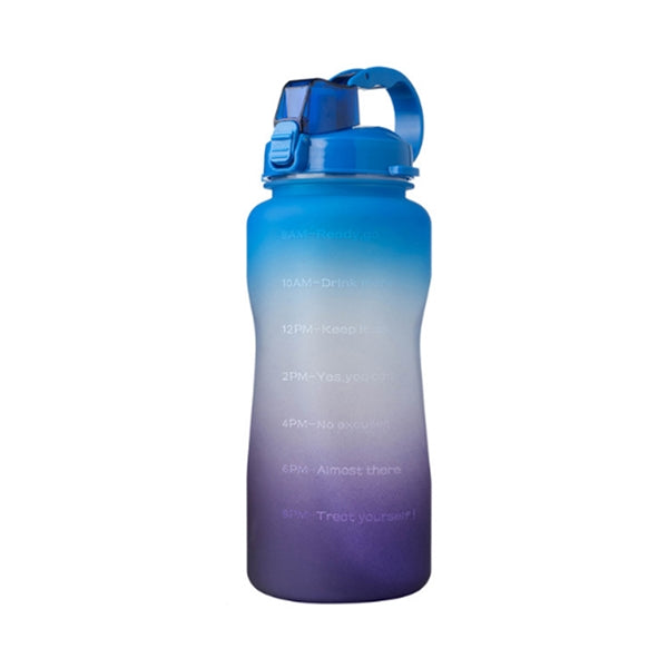 64oz Motivational Water Bottle with Time Marker