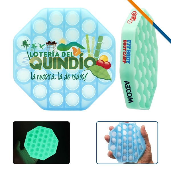 Luminous Octagon Push Pop Bubble