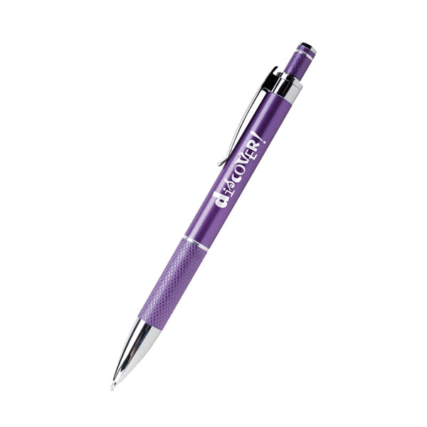 Diamond Grip Metallic Pen