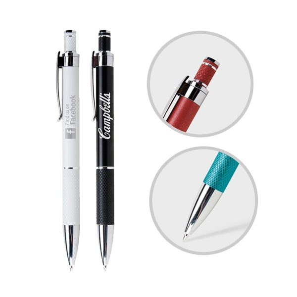 Diamond Grip Metallic Pen