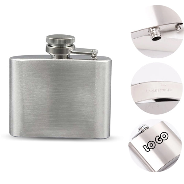 4oz. Stainless Boot Flask