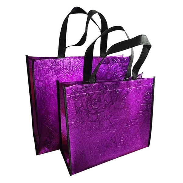 Laser Glitter Shopping Bag