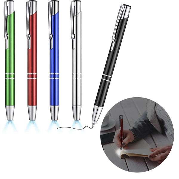 Metal Twist Black Ink Pen
