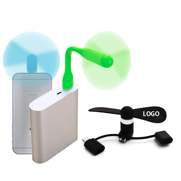 Mini Travel Portable USB Cell Phone Fans