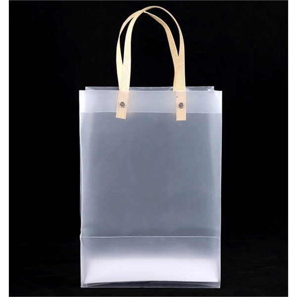 Clear Frosted Tote Bag