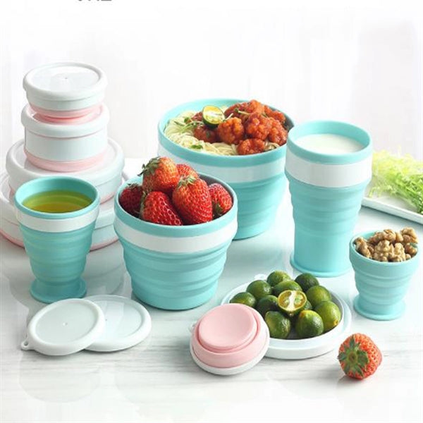 6oz Silicone Folding Water Cup