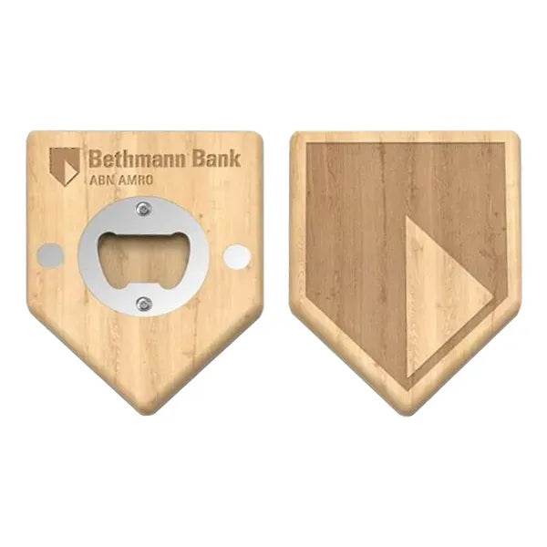 Wooden Bottle Opener Fridge Magnet