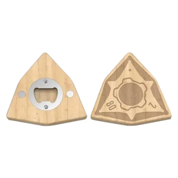 Wooden Bottle Opener Fridge Magnet