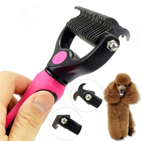 Pet Dog Hair Knot Removing Comb Brush