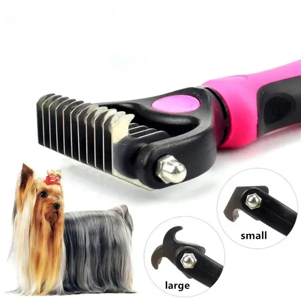 Pet Dog Hair Knot Removing Comb Brush