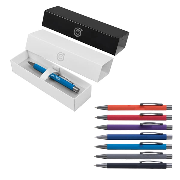 Bold Softy in Premium Gift Box - Laser Engraved - Metal Pen