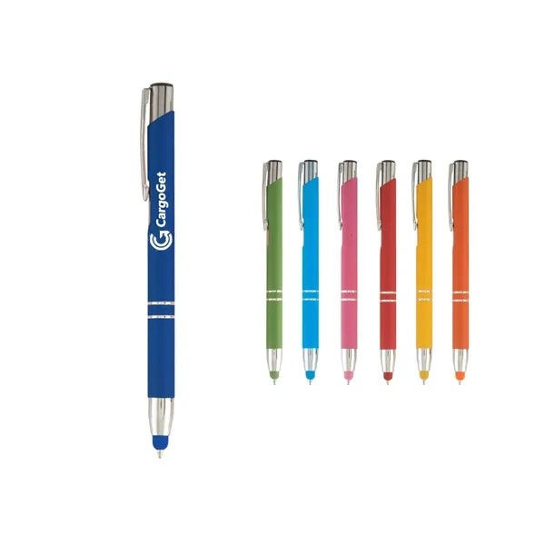 Tres-Chic Softy+ Stylus - Laser Engraved - Metal Pen