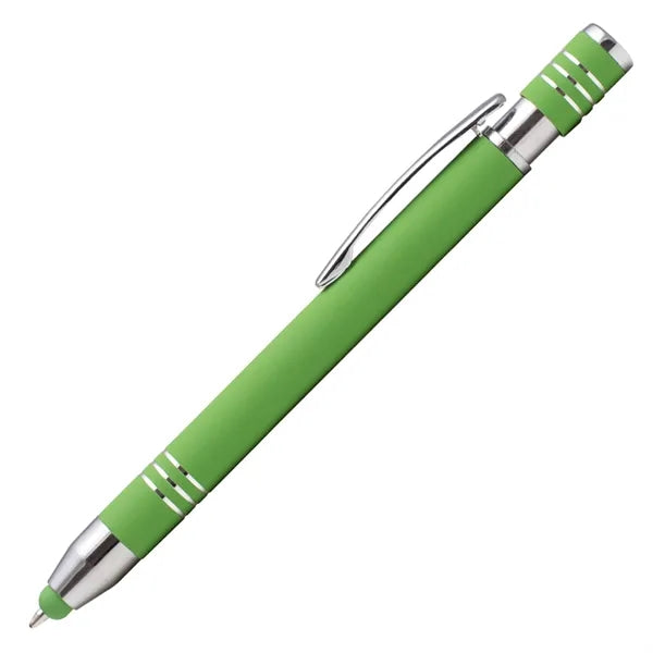 Marin Softy w/ Stylus - Laser Engraved - Metal Pen