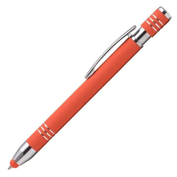 Marin Softy w/ Stylus - Laser Engraved - Metal Pen