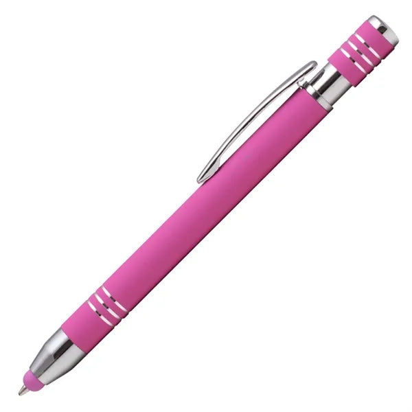 Marin Softy w/ Stylus - Laser Engraved - Metal Pen