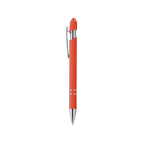 Ellipse Softy Brights w/Stylus - Laser Engraved - Metal Pen