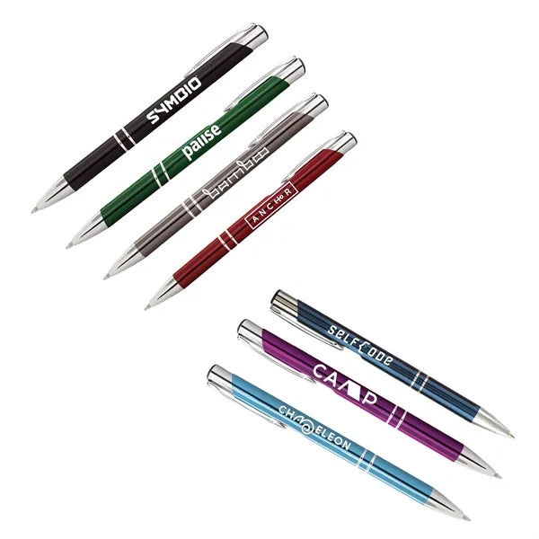The tres classy metal pen - Laser Engraved