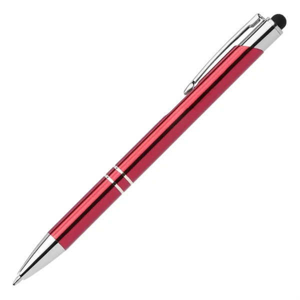 Clean metal pen with a brisk snap clogger