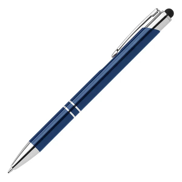 Clean metal pen with a brisk snap clogger