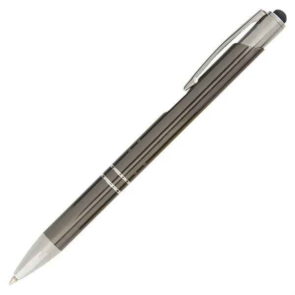 Clean metal pen with a brisk snap clogger