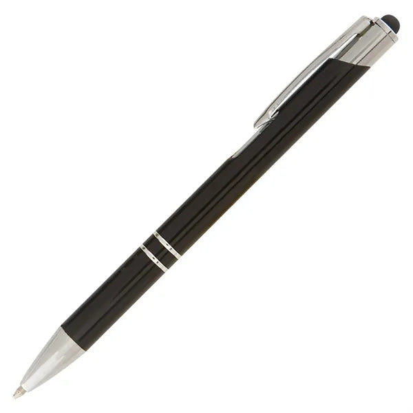 Clean metal pen with a brisk snap clogger