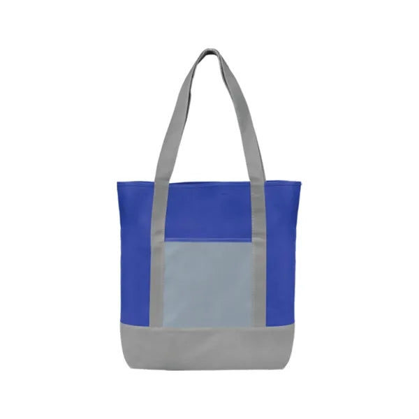 Practical Two-tone Tote Bag