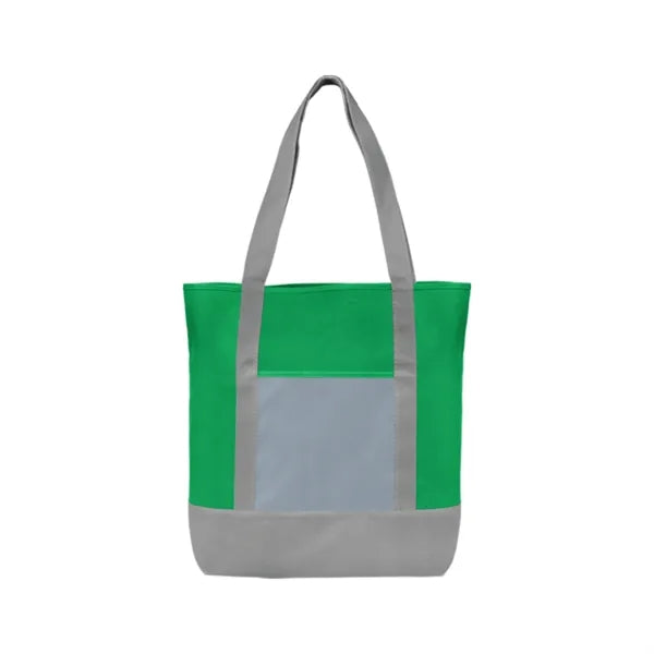 Practical Two-tone Tote Bag