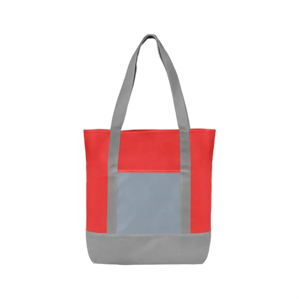 Practical Two-tone Tote Bag