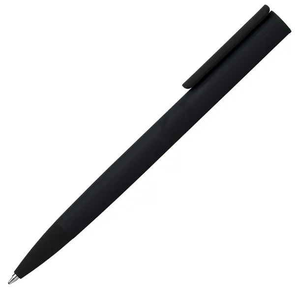 Sleek Midnight Softy Laser-Engraved Pen