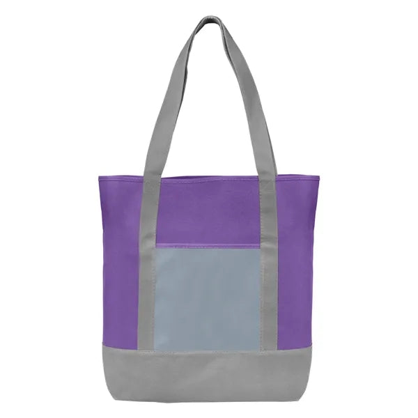 Dual Colored Tote Bag