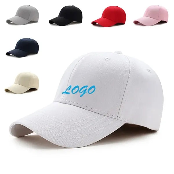 Solid Embroidered Cap