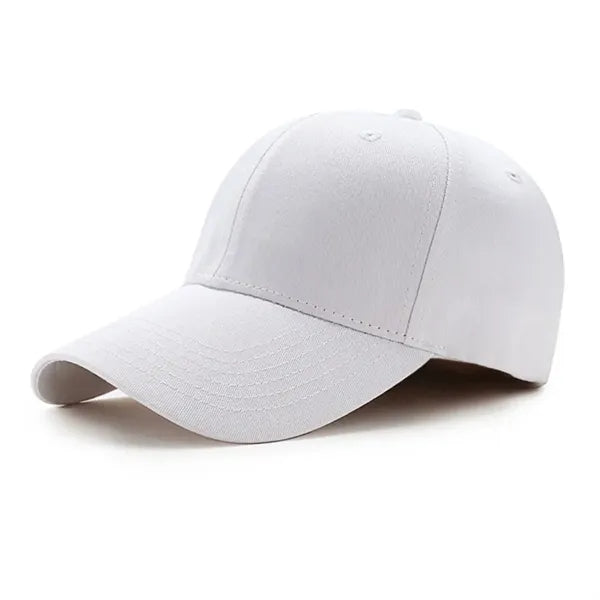 Solid Embroidered Cap