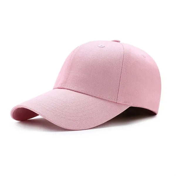 Solid Embroidered Cap