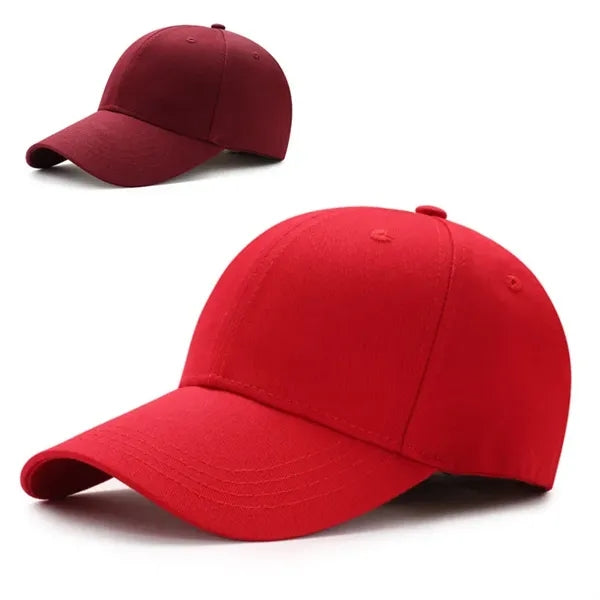 Solid Embroidered Cap