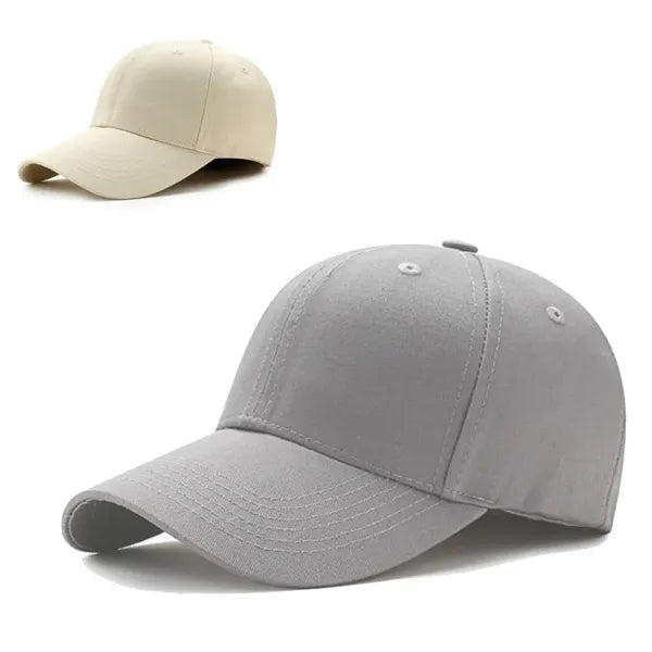 Solid Embroidered Cap