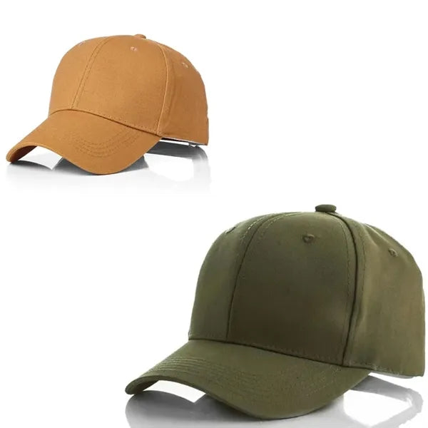 Solid Embroidered Cap