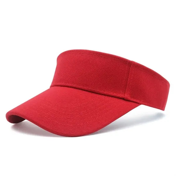 Solid Embroidered Visor
