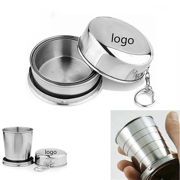 Stainless Steel Travel Folding Cup