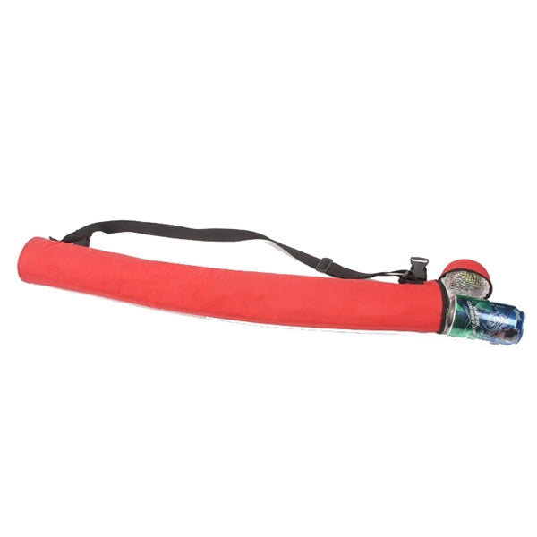 6 Can Insulated Tube Cooler Sleeve with Shoulder Strap