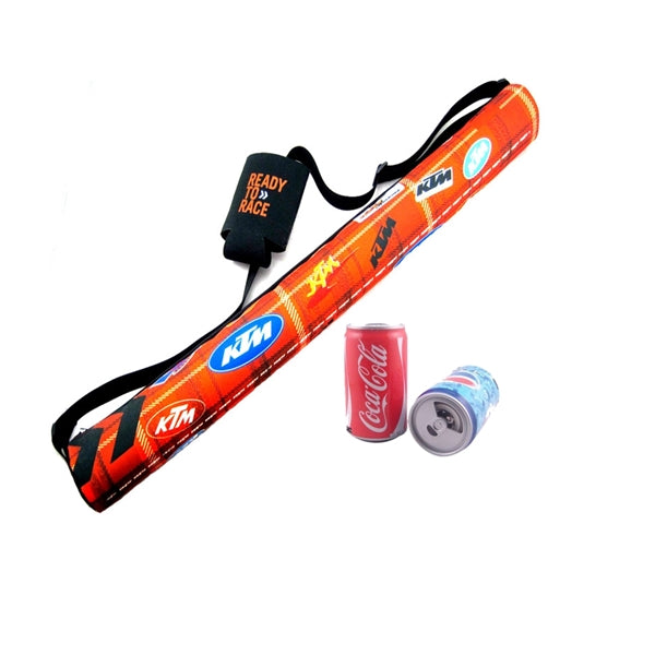 6 Cans Cooler Bag Tube Sleeve With Shoulder Strap