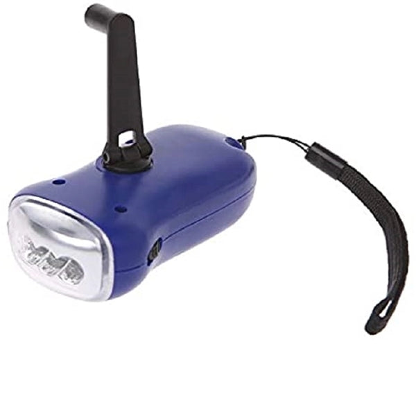 Solar Hand Cranked Flashlight