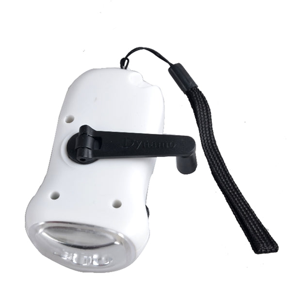 Solar Hand Cranked Flashlight