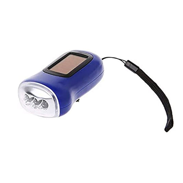 Solar Hand Cranked Flashlight