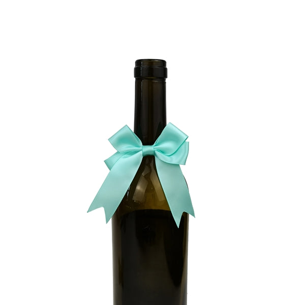 Satin Wine Bottle Neck Double Bow