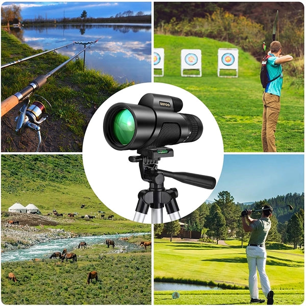 40x60 High Power Prism Monocular Telescopes