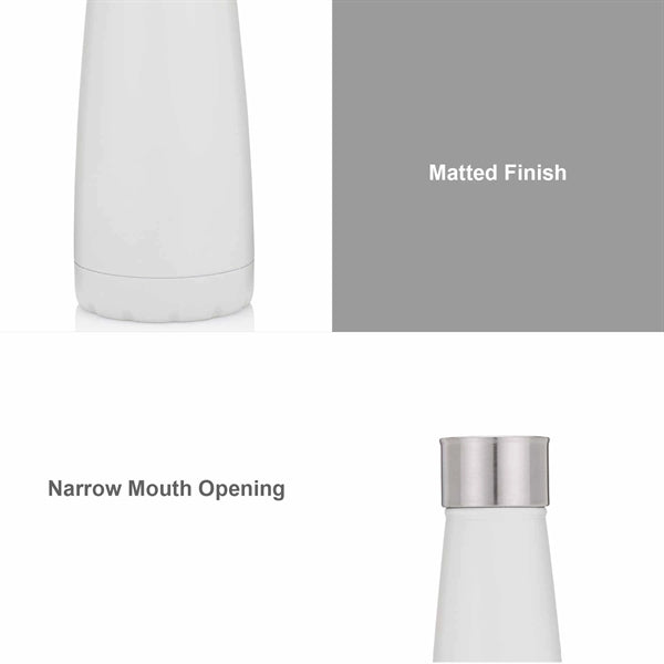 16 oz. Travel Stainless Insulated BPA-free Bottle w/ Lid